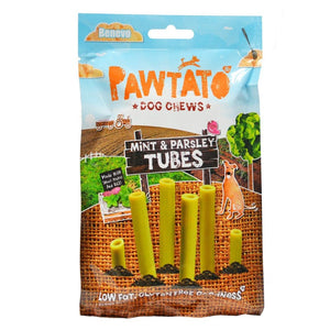 Pawtato Tubes Mint & Parsley BEST BEFORE 30.09.2023